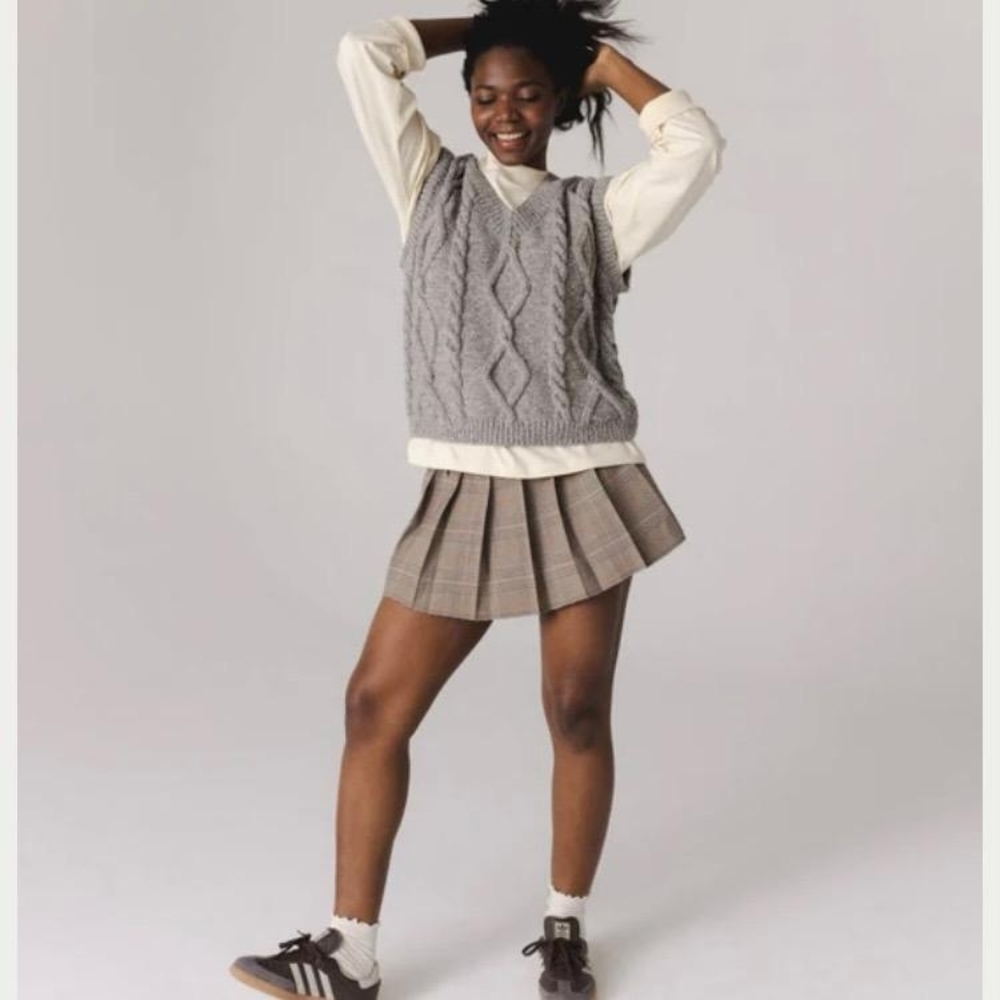THE KNOTTY ONES | Alpaca Wool & Cotton Sweater Vest